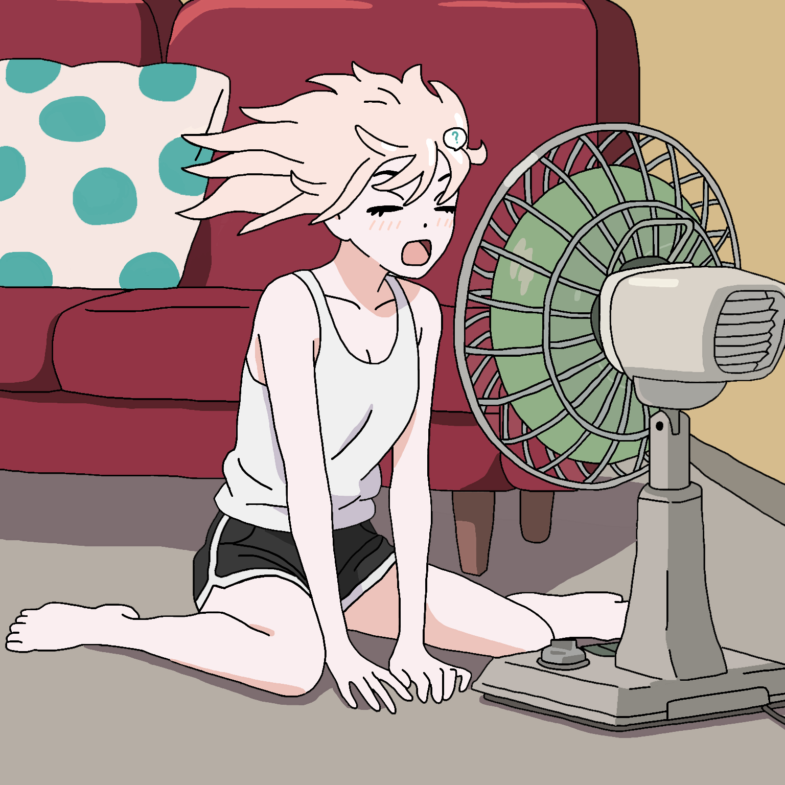 왜냐니 일러스트